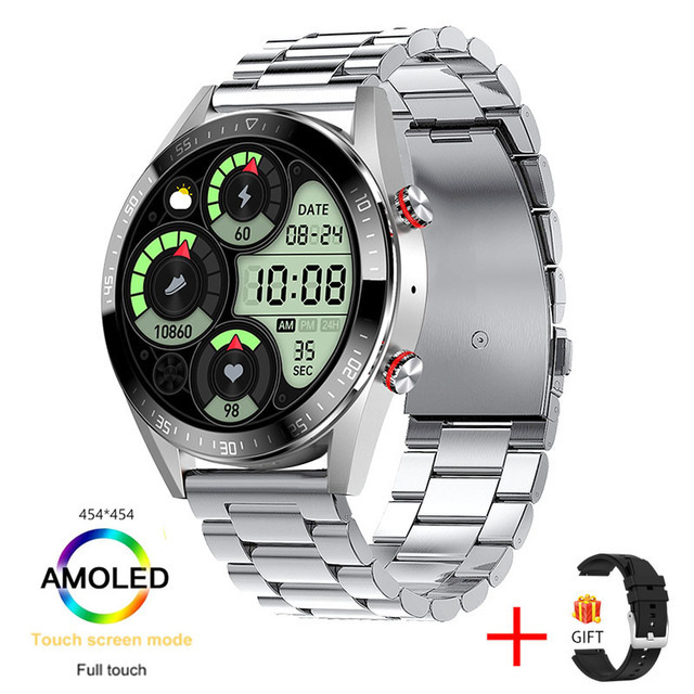 NEW Dial Call Smart Watch 1.39" AMOLED Screen 8GB ROM BLE 5.1 Fitness Tracker