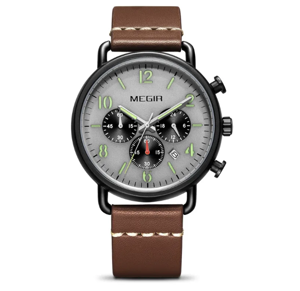 Luxury Classics Nostalgic Pilot Watch Quartz Chronograph Army Aviation Watches