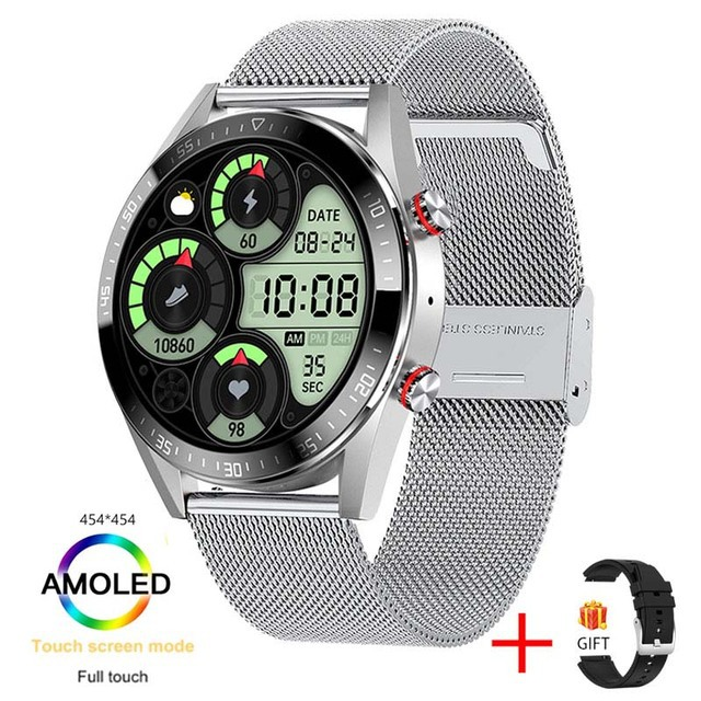 NEW Dial Call Smart Watch 1.39" AMOLED Screen 8GB ROM BLE 5.1 Fitness Tracker