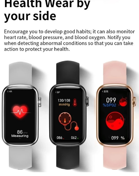 Smart Watch Fitness Tracker Blood Pressure Heart Rate Men Women Sport Watches UK