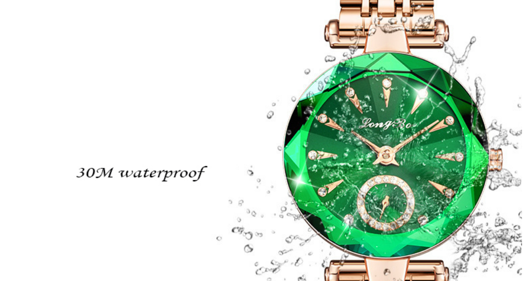 Womens Watches Luxury Jewelry Steel Quartz Wristwatches Waterproof Ladies Watch